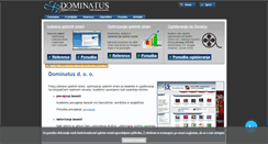 Desktop Screenshot of dominatus.si